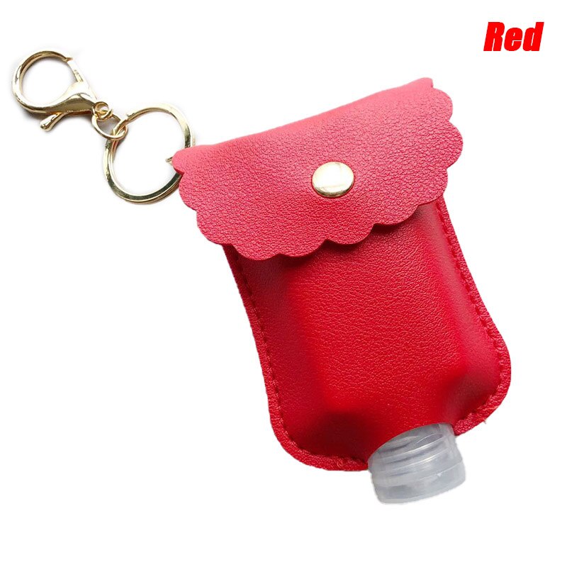 Bouteille de voyage et porte-clés bouteilles vides rechargeables pour désinfectant pour les mains: RD