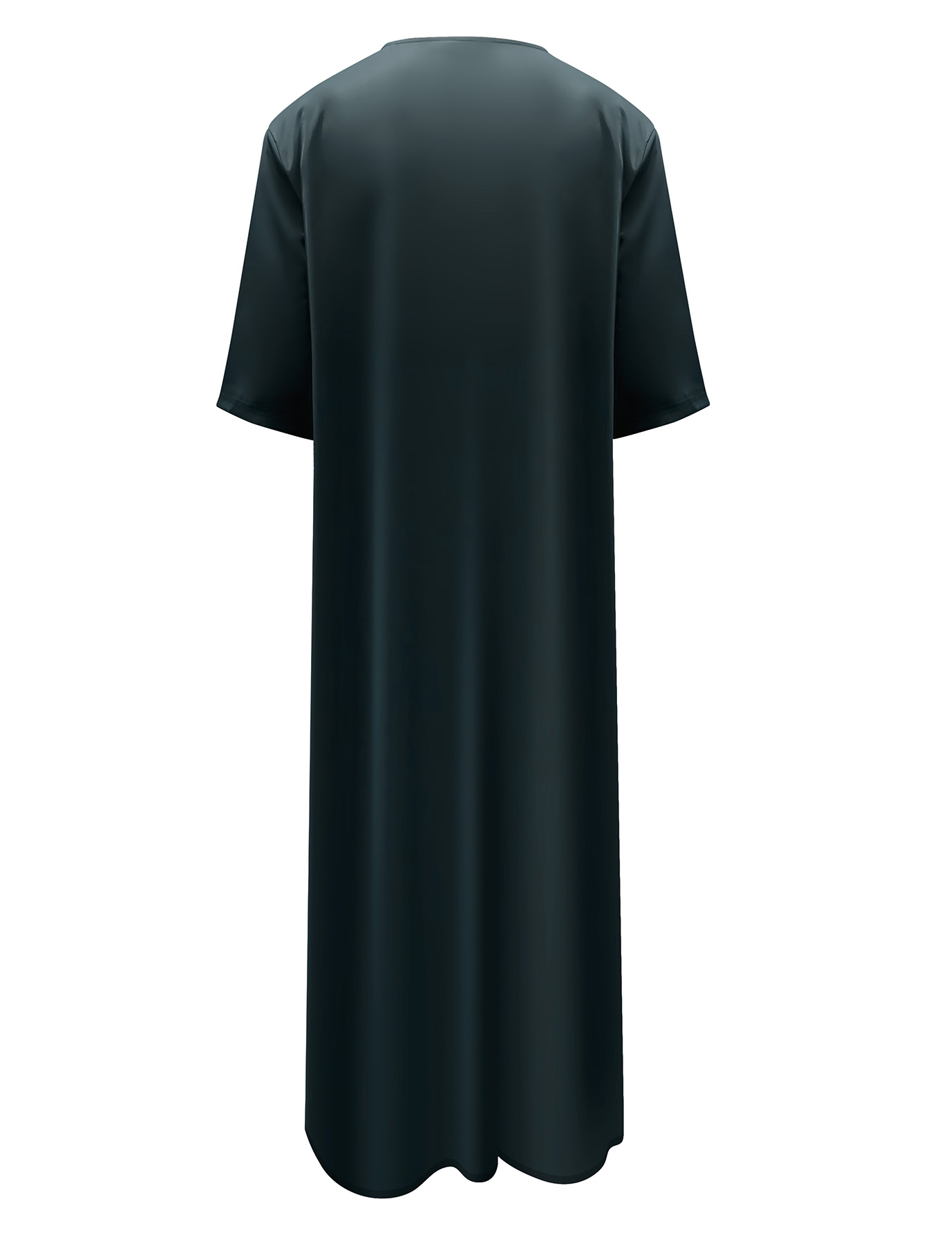 2025, geborduurde traditionele mannen boubou jalabiyas jubbah moslim mannen thobe Marokko thobes islamitische kleding Ramadan gewaad