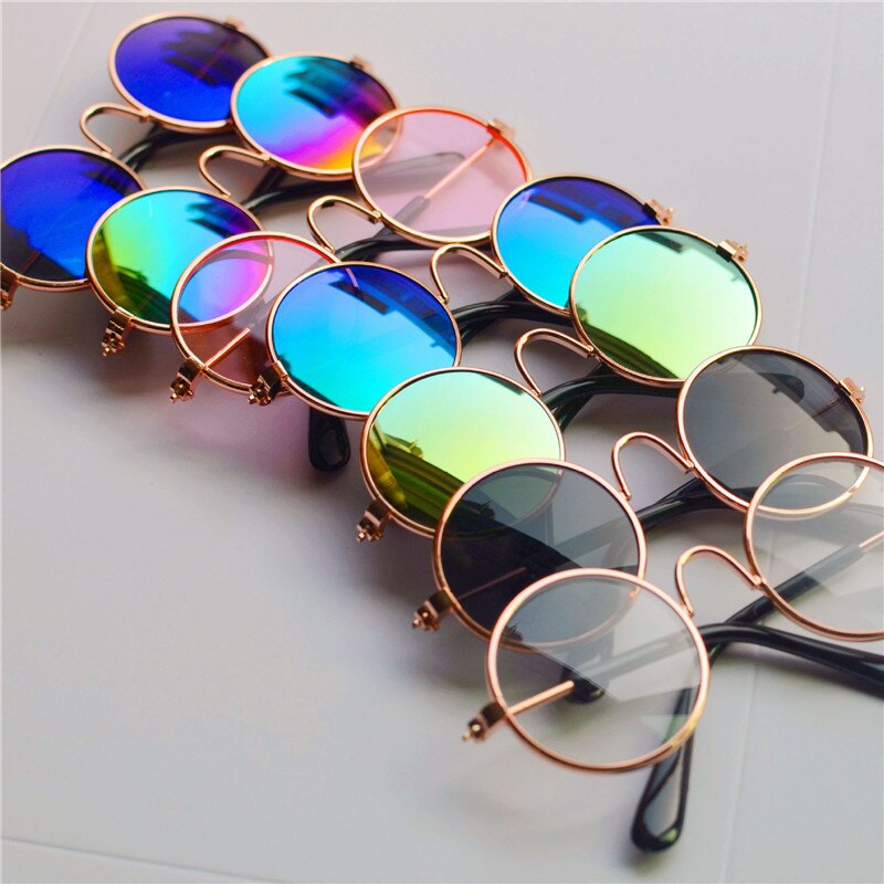 Offre spéciale Cool chat lunettes pour animaux de compagnie pour petit chien chat produits Eye-Wear chien lunettes de soleil pour animaux de compagnie fournitures pour animaux de compagnie Photos accessoires