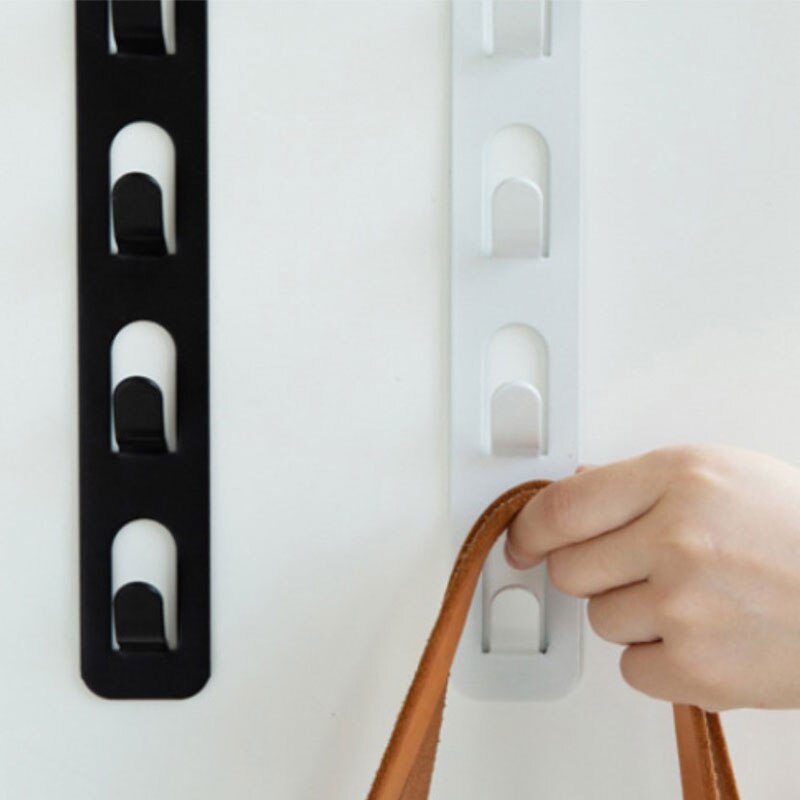 Stainless Steel Kitchen Utensil Rail Wall Hanging Rack Holder Hooks & Fittings