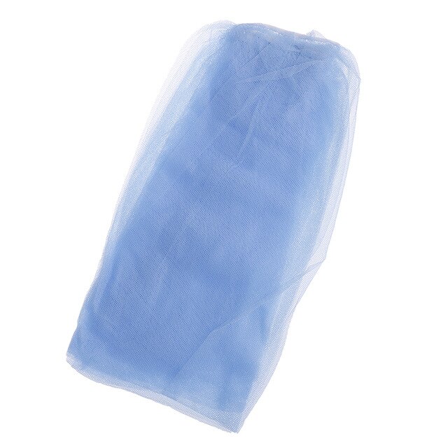 Zuigelingen Kinderwagen Kinderwagen Winkelwagen Mosquito Insect Net Safe Mesh Buggy Crib Netten: blue