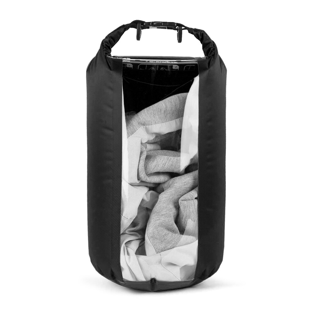 PVC Dry Waterproof Floating Bag Roll Top Dry Bag 10L/20L Water Sports Storage Bag Lightweight Dry Sack Detachable Shoulder Strap