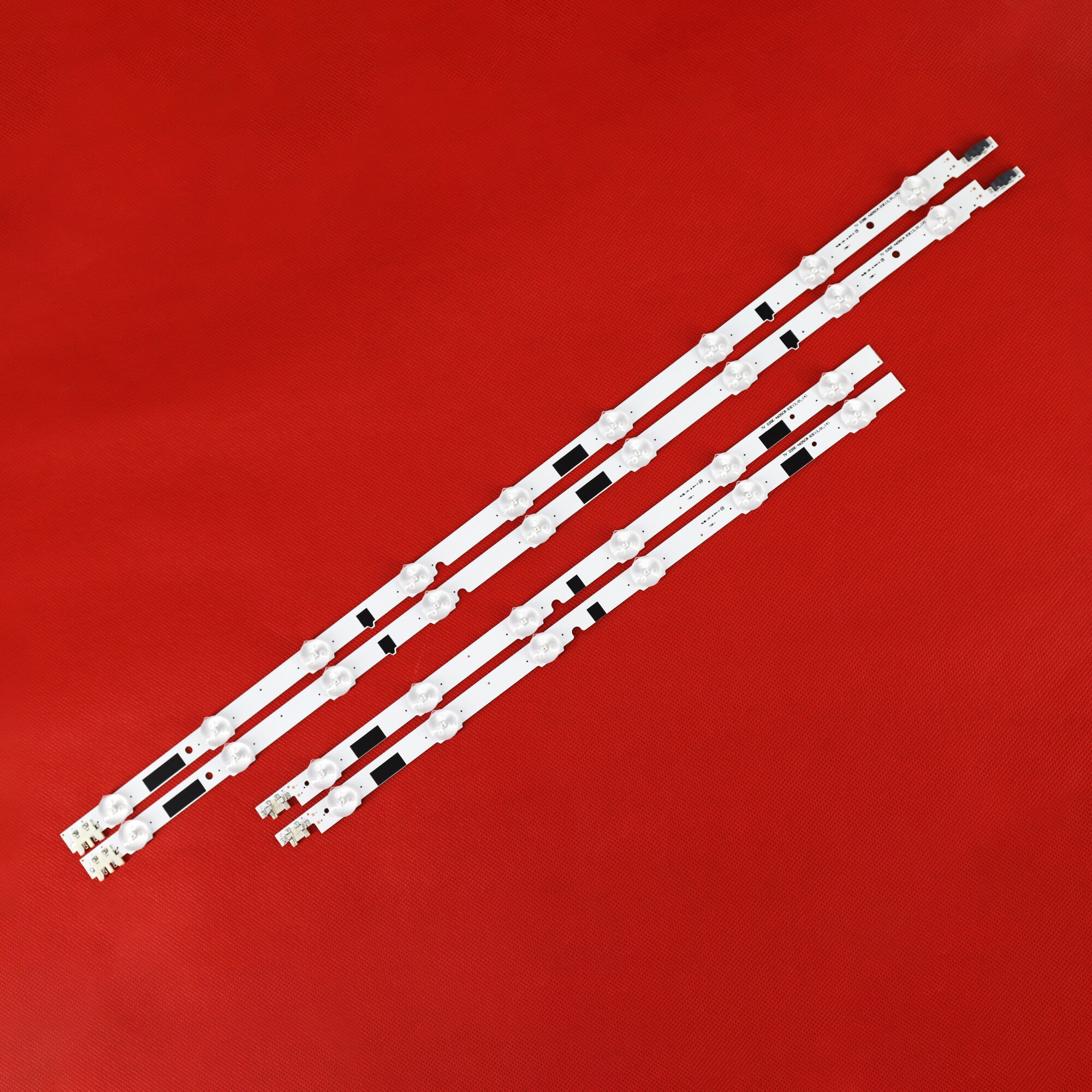 Kit 16pcs LED backlight strip Replacement for Samsung TV UE46F6510SB UE46F6400AW BN96-25308A BN96-25309A D2GE-460SCA