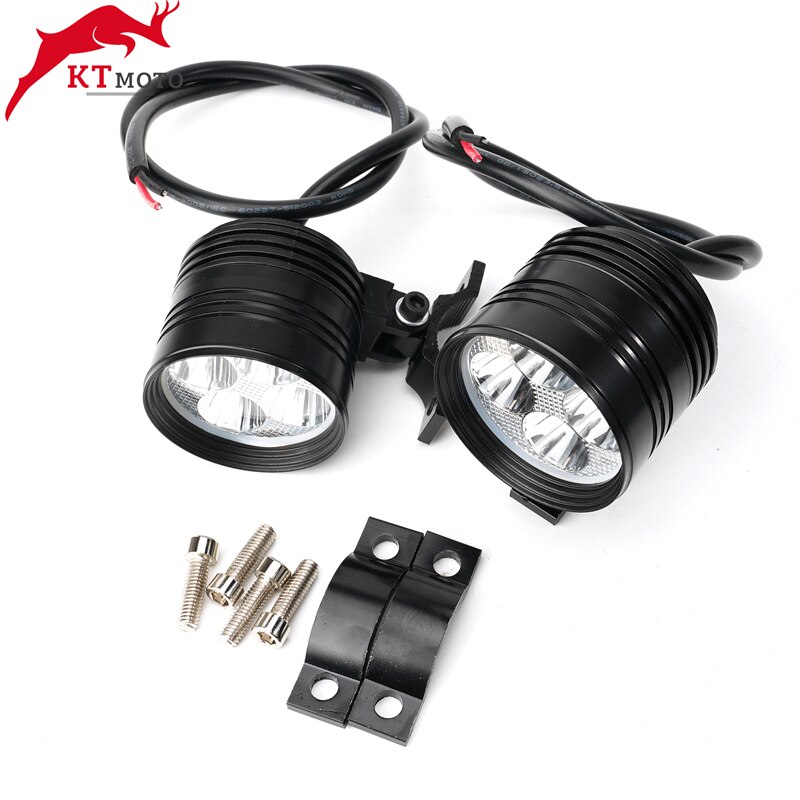 Voor Ktm Adventure 990 1050 1090 1190 1290 Super Adventure Wit Motorfiets Koplampen Extra Lamp 12V Led Spot Hoofd lichten