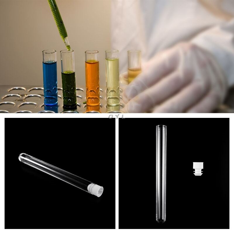 10 st plast provrör lab testverktyg med skruvlock ... – Grandado