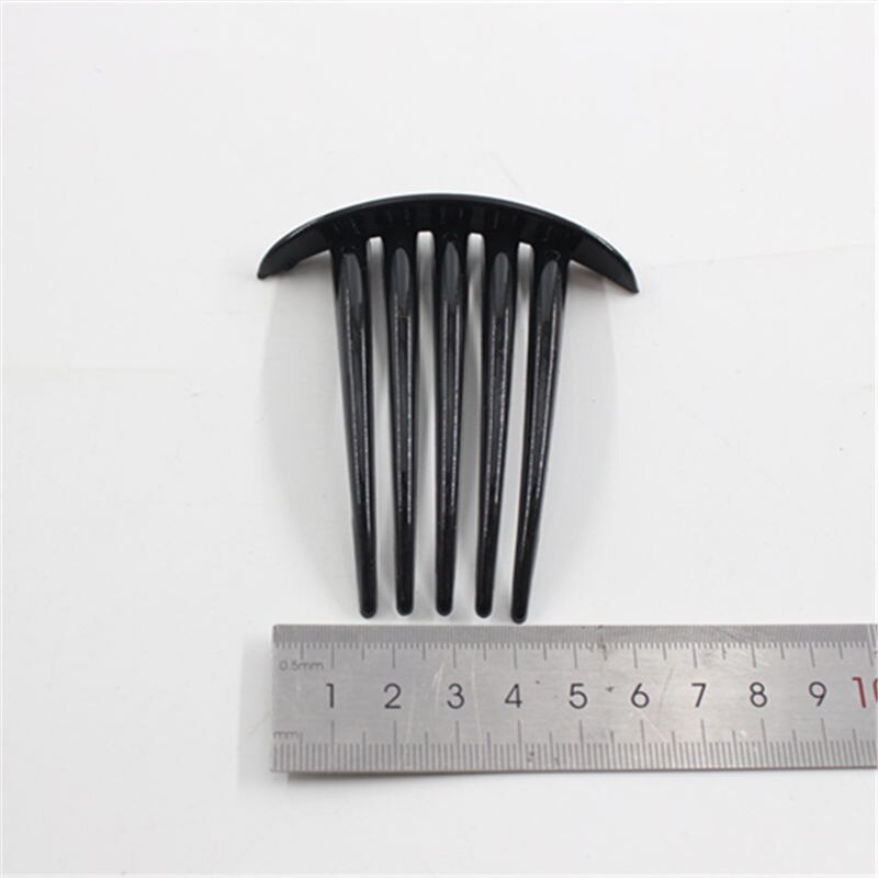 2pcs Teeth Wide Tooth Comb Black ABS Plastic Heat-resistant Large Wide Tooth Comb For Hair Styling Tool