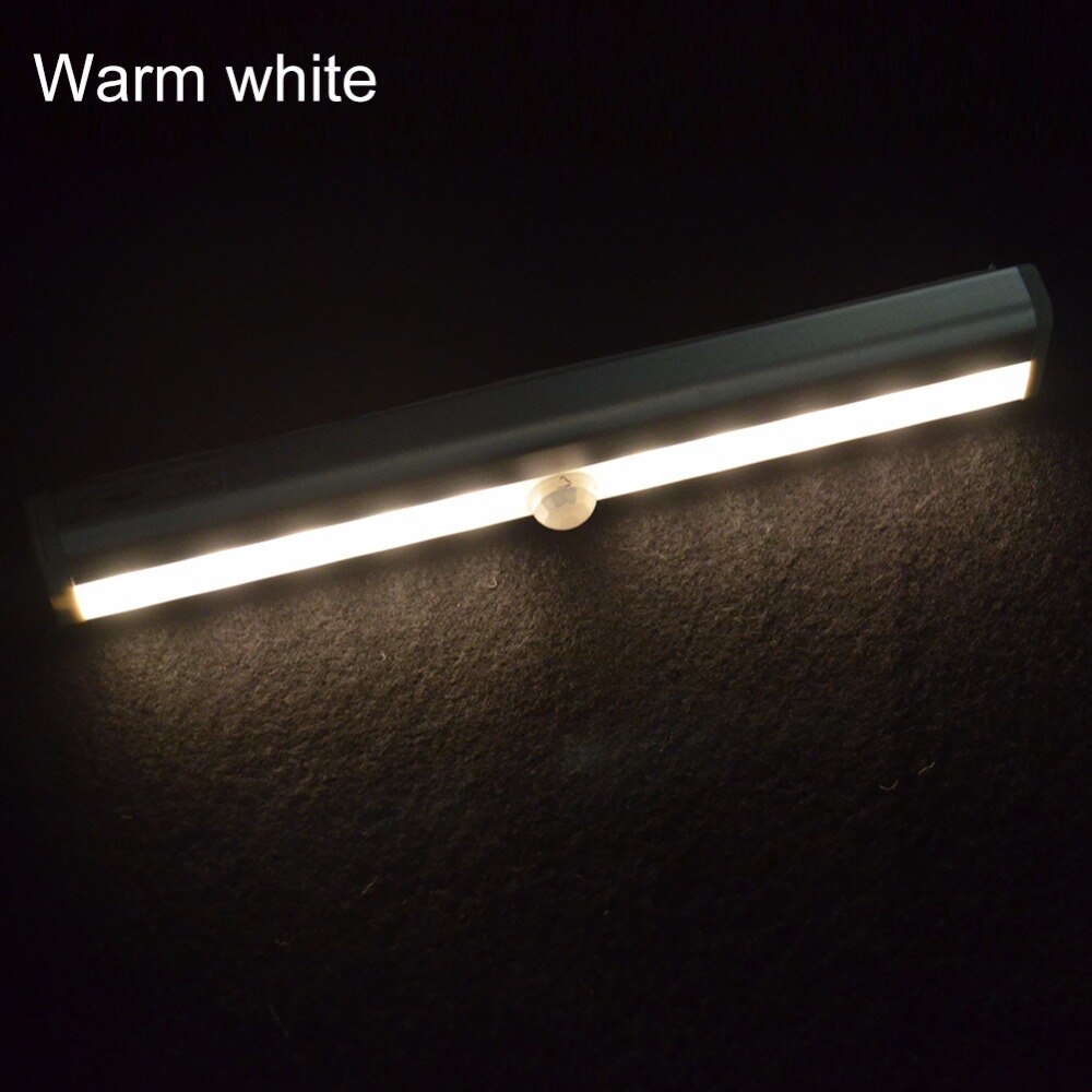 Sensor de movimiento LED Night Light 6 10 LED alto lumen PIR lámpara bajo luces del Gabinete cocina armario emergencia Iluminación