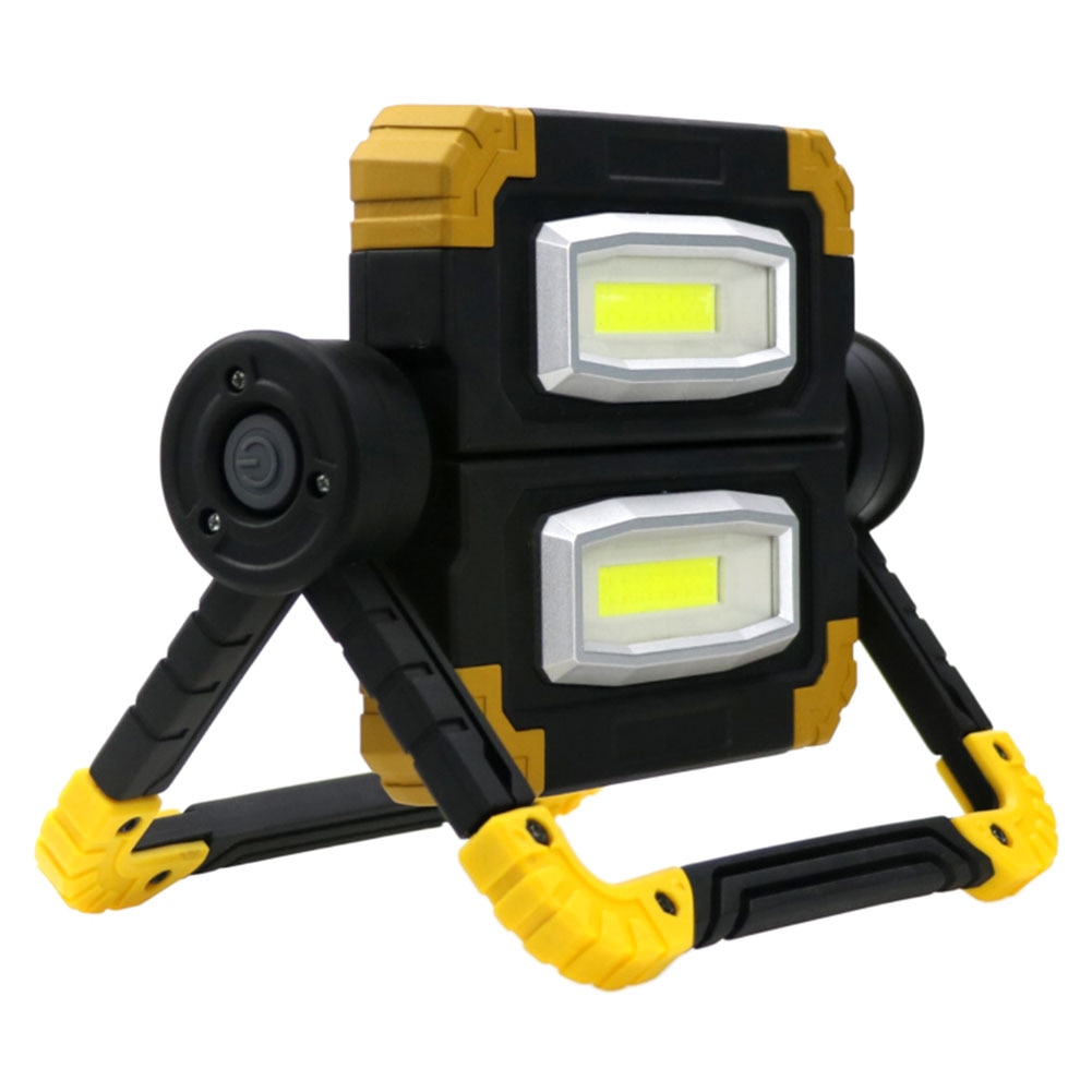 360 Degree Rotation Portable Construction Site Desktop COB LED Folding High Bright Workshop Handheld Work Light