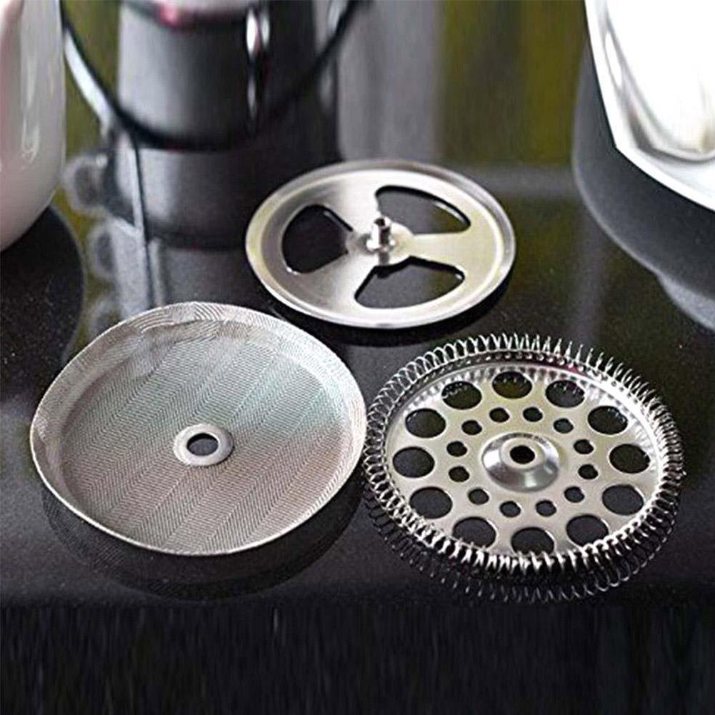 1Pc Steel Coffee Strainer Reusable Coffee Filter Maker Detachable Mesh Coffee Press Filter Coffee Tool Kitchen Supplie