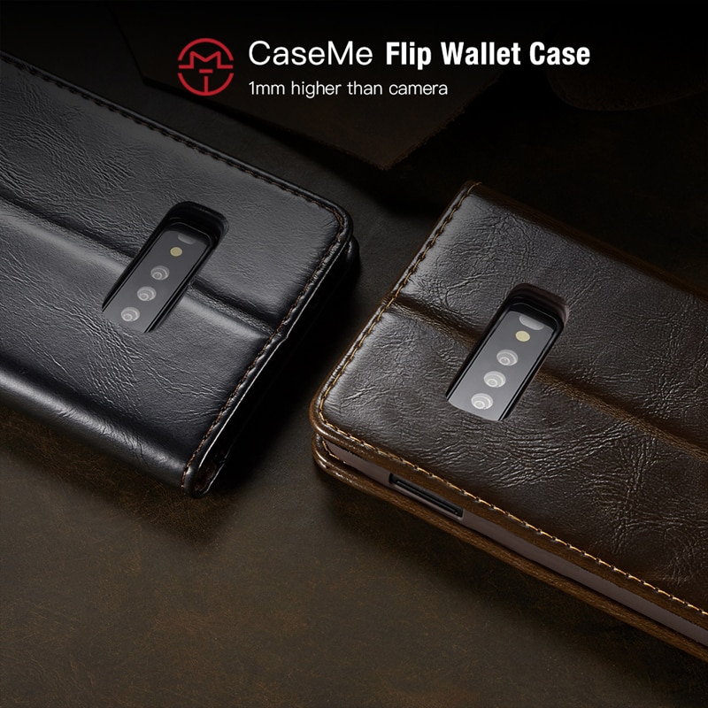 Voor Samsung Galaxy S10 Case Samsung S10 Plus Cover Lederen Portemonnee Flip Case Voor Coque Samsung Galaxy S10 S 10 plus Telefoon Case