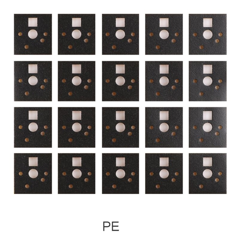 Mechanische Tastatur Welle Underpad Heißer Stecker Schalter Dichtung Film PORON EVA PE Material Einstellen Das Große Tasten 120 teile/paket