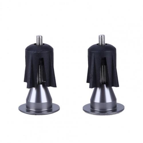 Verkoop! 2 Stuks Aluminium Mountain Fiets Fietsen Stuur 17-22Mm End Stopper Pluggen Caps: Zilver