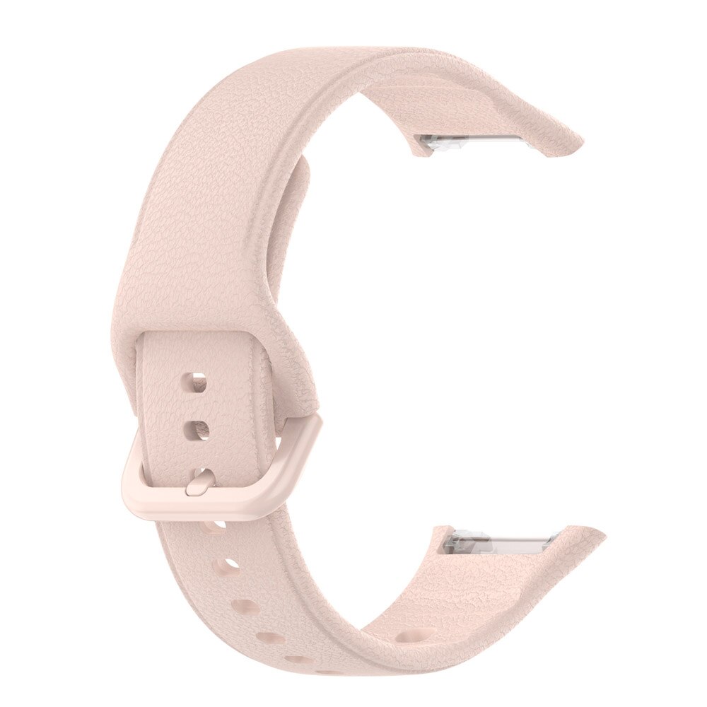 För oppo watch free strap smart armband silikon sport ersättningsarmband armband klockarmband: Ljusrosa