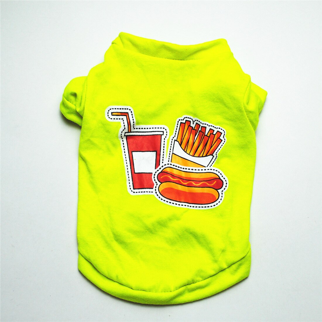 Kleding voor huisdieren, bedrukte puppy, hondenkostuum, cartoonkleding voor huisdieren, kleine honden, kerstkleding voor huisdieren, katten, honden, chihuahua's: G / Ik