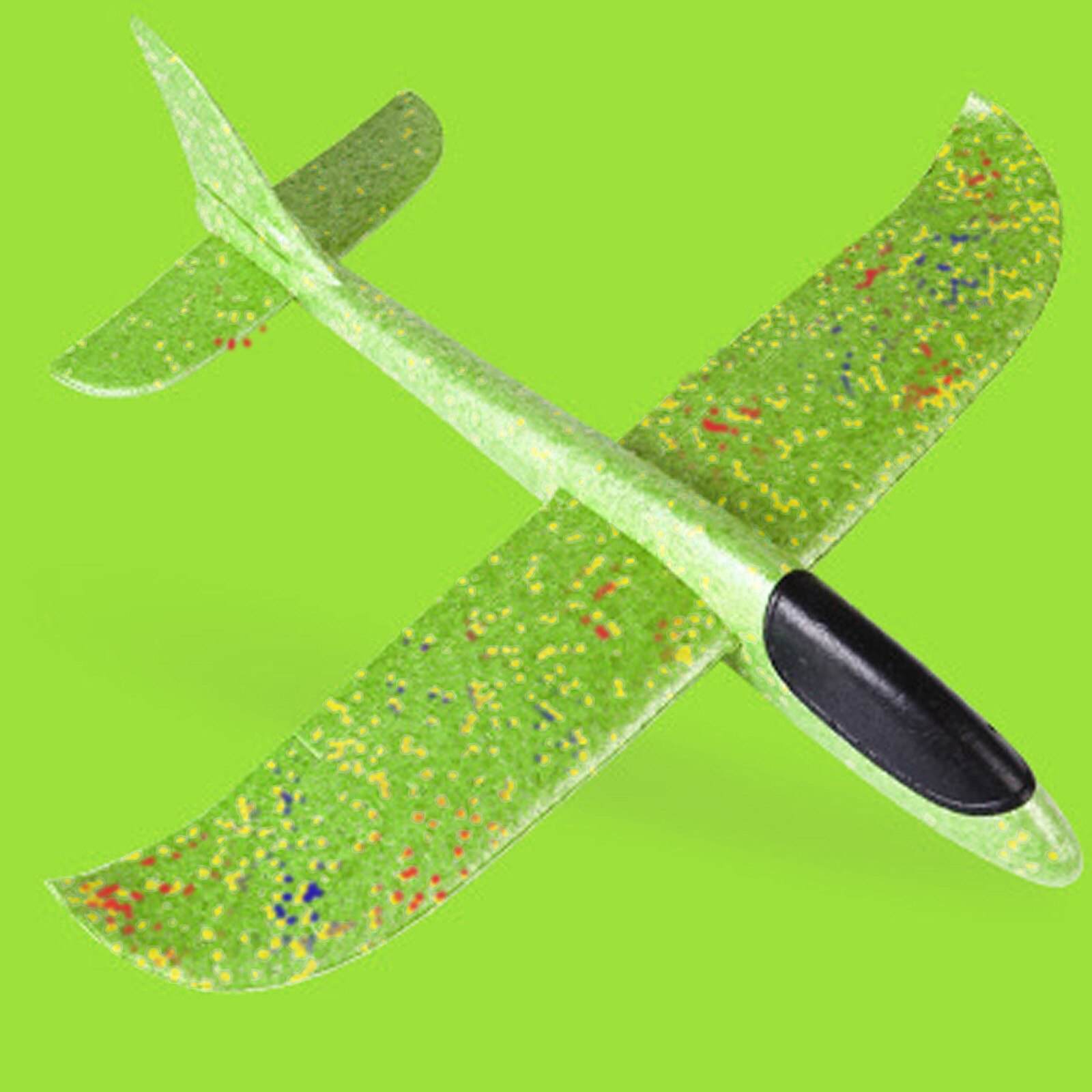 48*48.5*12cm Epp Foam Airplane Toy Foam Throwing Glider Airplane Inertia Aircraft Toy Hand Airplane Model Light Weight Flexible: C