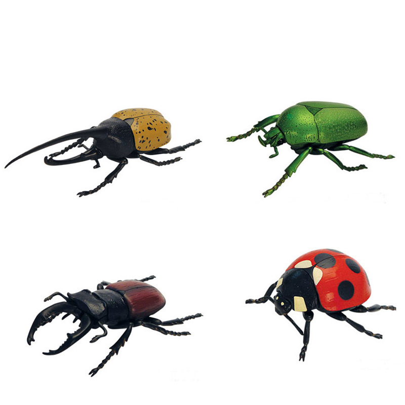 4 stuks Dier Insect Puzzel Educatief Wetenschap Speelgoed voor Kids-24 soorten Insecten: 3066-4H