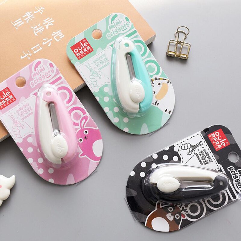 Mini Size School Student Cartoon Schaar Kantoor Sharp Papier Snijden Schaar 2 Pcs Sturen