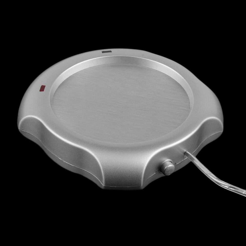 Posavasos eléctrico multifuncional para el hogar, estera para taza de café con aislamiento térmico USB a la , Accesorio de oficina