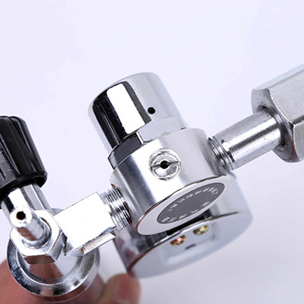 Welding Gas Meter Argon CO2 Pressure Flow Regulator MIG MAG Weld Gauge Argon Regulator Pressure Reducer