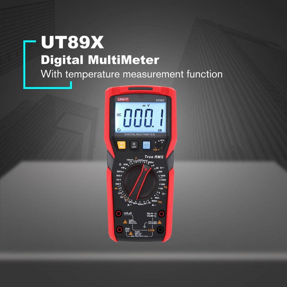 UNI-T UT89X Digital Multimeter – Misst AC/DC, Tem Produktbild-Vorschau 2