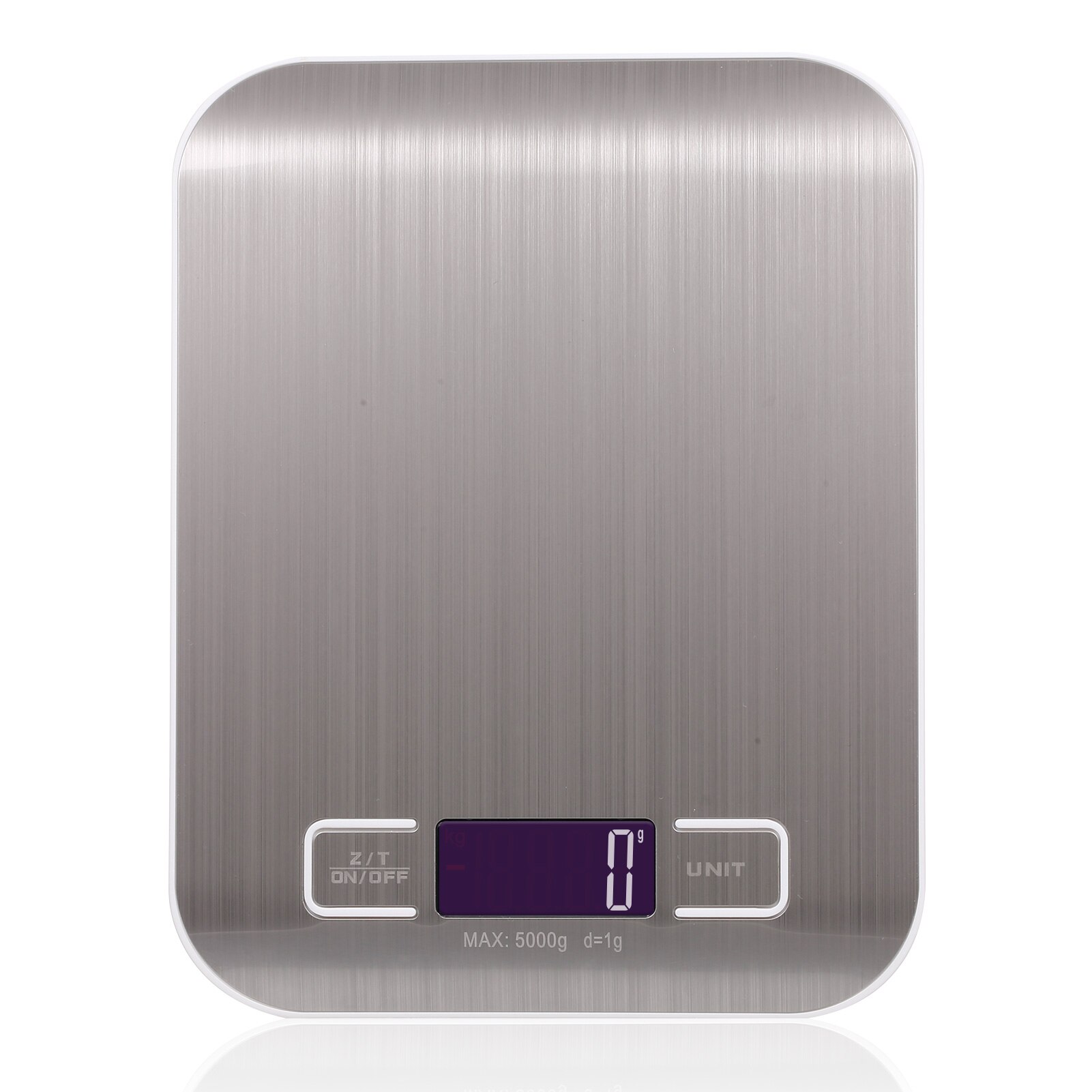 Digital Kitchen Scale 1g/0.1oz Precise Stainless Steel Food Scale for Cooking Baking weighing Scales Electronic: S-5kg rechargeable