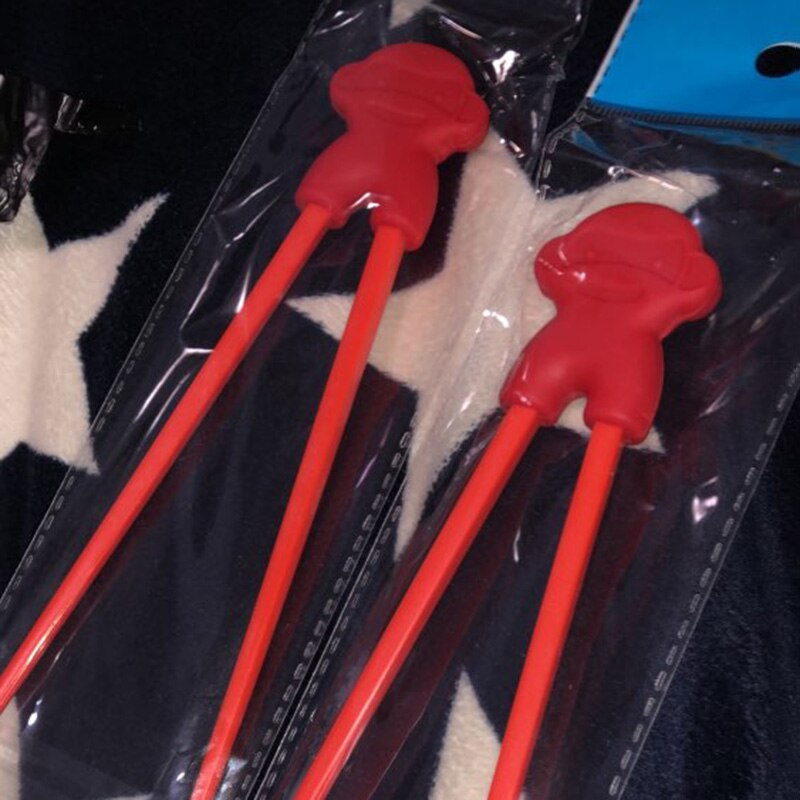 1 Pair Chopsticks For Sushi Baby Kids Cartoon Food Sticks Easy Use Fun Learning Training Helper Dishes Dinner Game Kitchen Tools