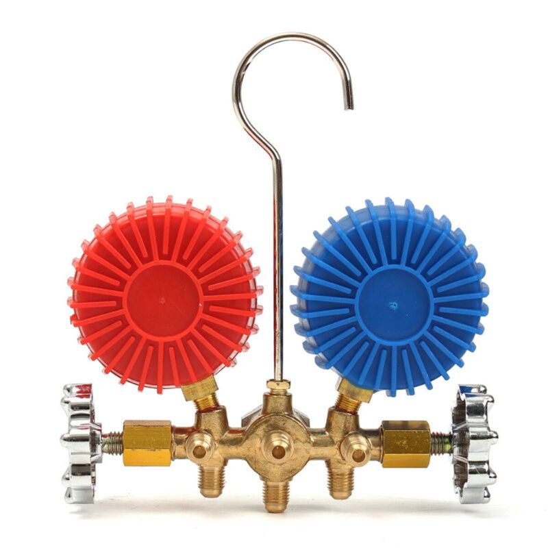 Kältemittel Ladeschlauch R134A Mit Manometer - Für Auto Klimaanlagen