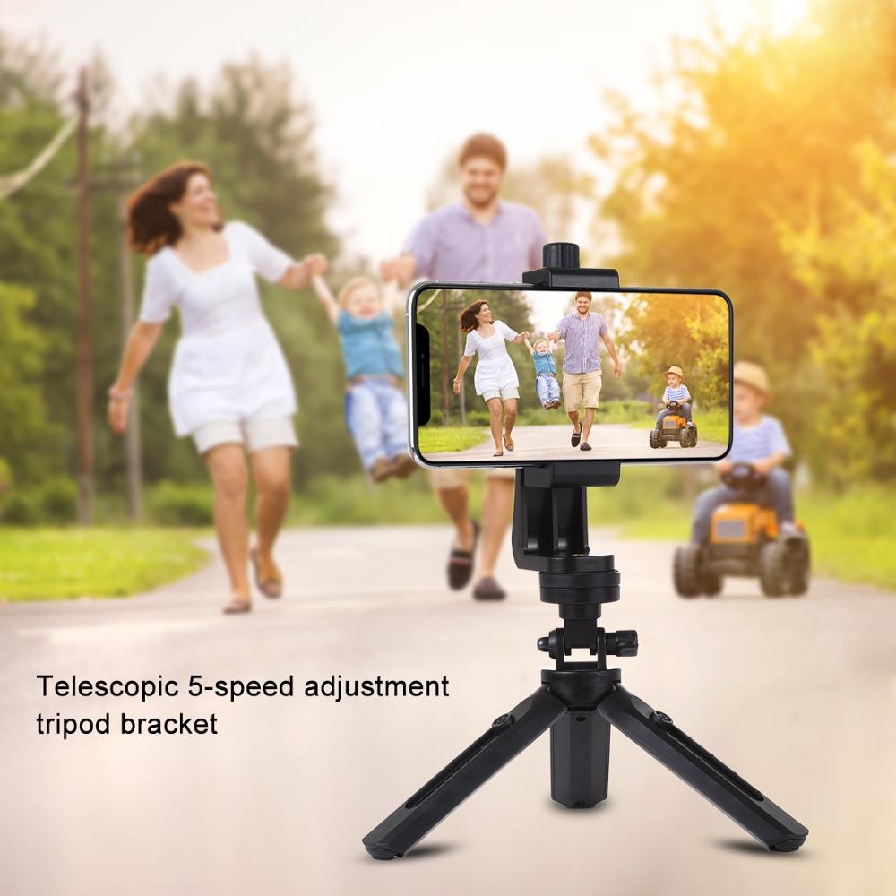 PULUZ 1/4 inch Screw Mini Desktop Tripod phone Tripod For DSLR Digital Cameras Smartphone Tripe Tripode Para Movil Statief