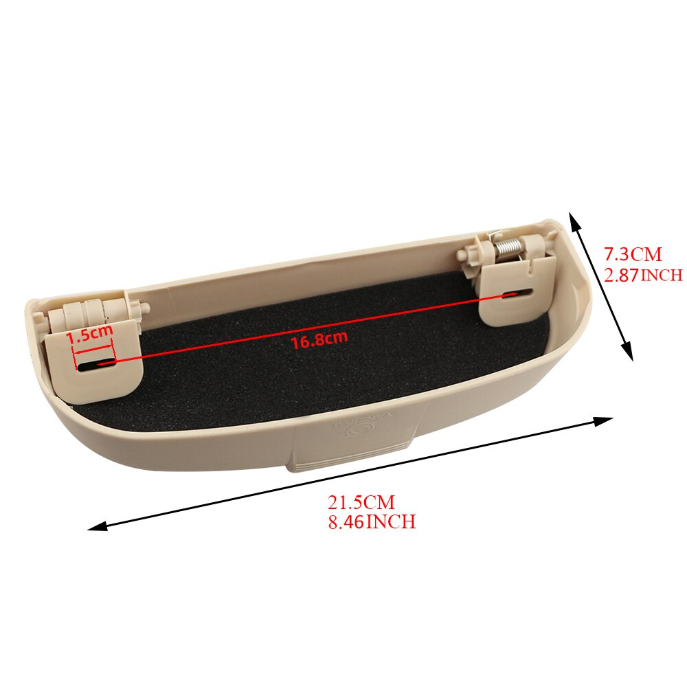 Zeratul Auto Glasses Case for Skoda Fabia Superb Rapid Yeti for BYD F3 F10 S6 G3 F0 F3R Car Sunglasses Sunglass Holder Box Case