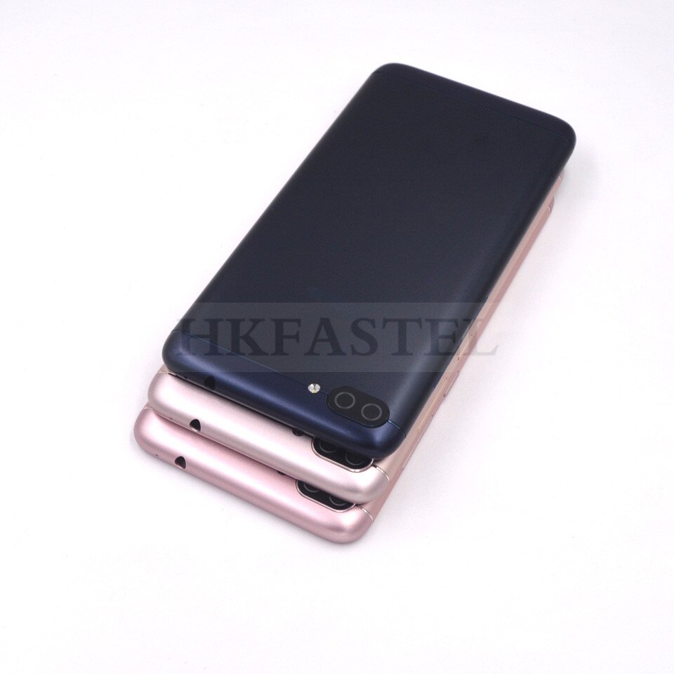 Original ZC554KL Housing For Asus Zenfone 4 Max ZC554KL Back Battery Door Cover SIM SD Card Tray Power volume Button