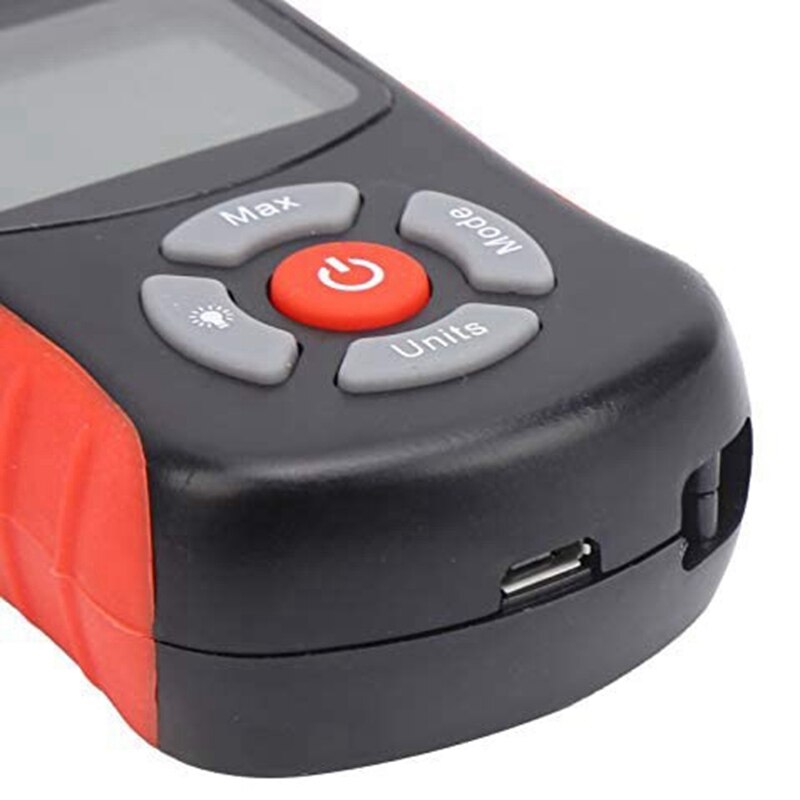 Altitude Meter LCD Anemometer Altitude Gauge Weather Instrument for Climbing Small Ultra-Light Hiking