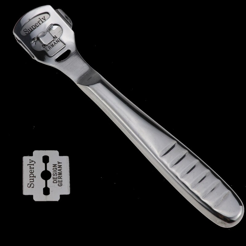 Rustfrit stål læder kniv læder håndværk værktøj tyndere skovl sølvfarvet læder skulptur kniv læderhåndværk skæresæt