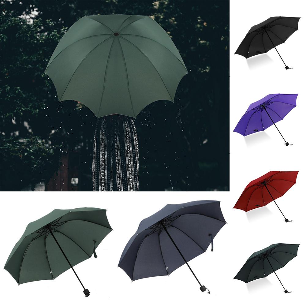 Sunny Umbrella Automatic folding Oversized portable men women umbrella Sunscreen rain Windproof UV beach parasol