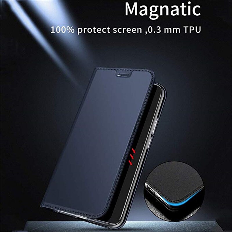 Étui en cuir pour Nokia 6.2 étui de luxe magnétique étui à rabat pour Nokia 6.2 TA-1198 TA-1200 ultra-mince couverture 6.3 pouces