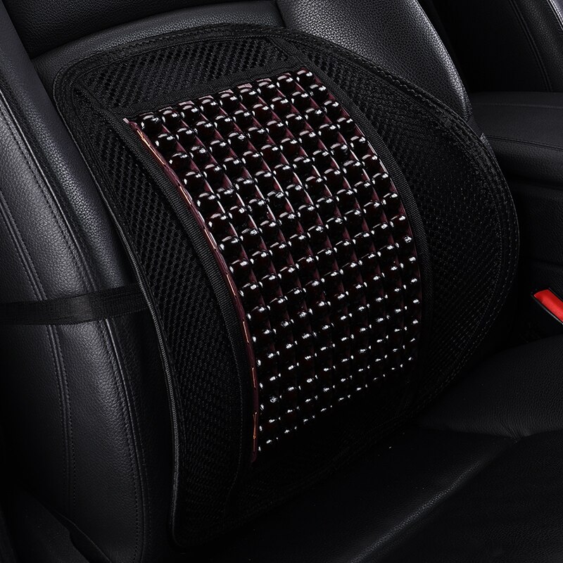 Universal- Holz Auto Zurück Unterstützung Stuhl Massage Lenden Unterstützung Taille Kissen Gittergewebe Lüften Kissen Pad Für Auto Sekretariat Heimat