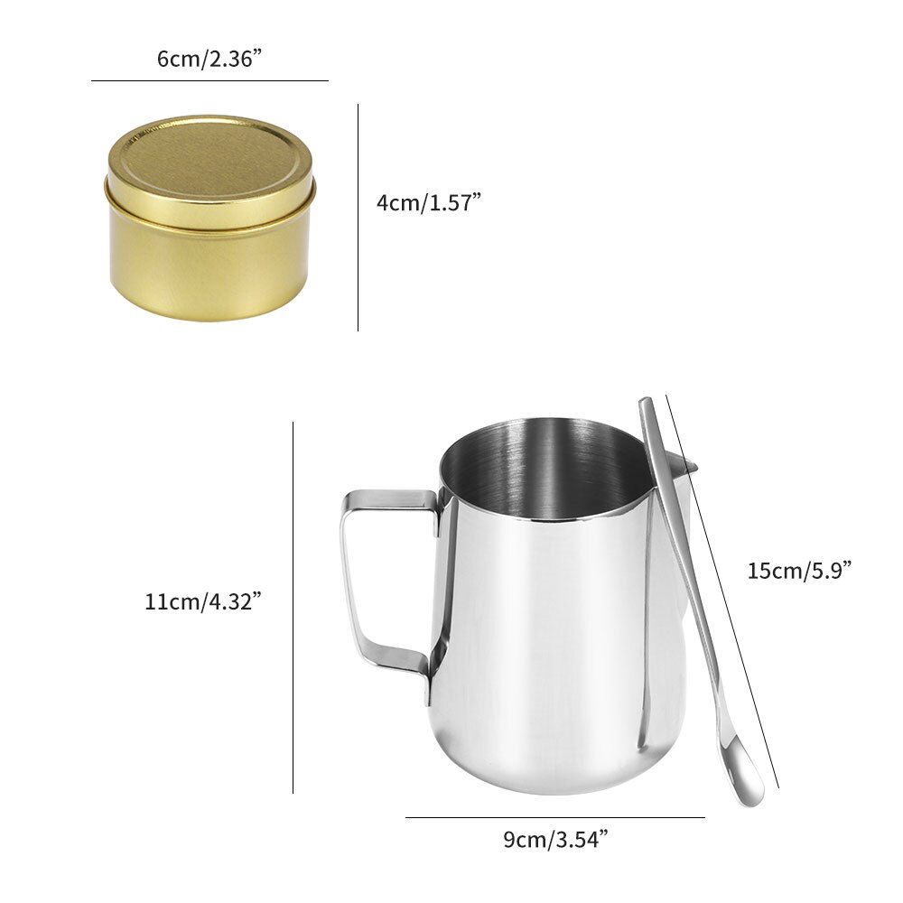 1Set Kaars Maken Gereedschap Diy Smelten Gieten Pot Lange Steel Lepel Kaars Container Wieken Kaarsen Craft Maken Tool Accessoires