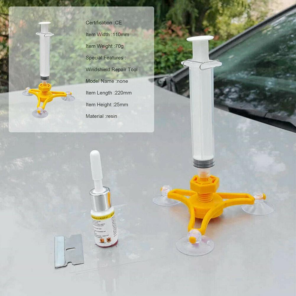 Professionelle Universele Fahrzeug Windschutz Wiprofndschutz Reparatur Werkzeug Glas Riss Reparatur Kit Schnell Fix Auto Glas Kit