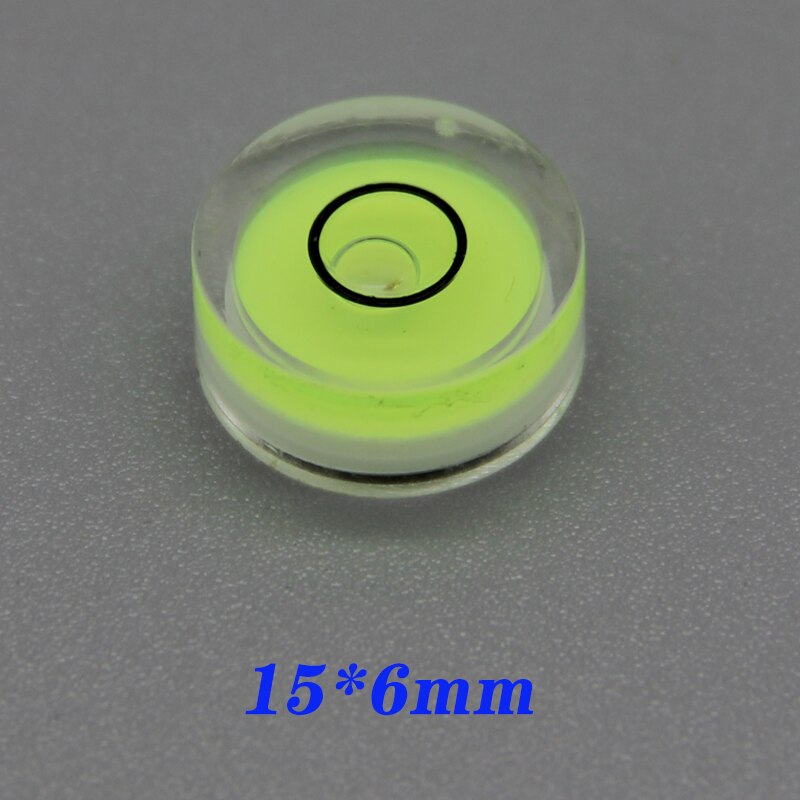 Acrylic Bubble Level Mini Level Gauge Bullseye Level Measuring Instrument: Brown