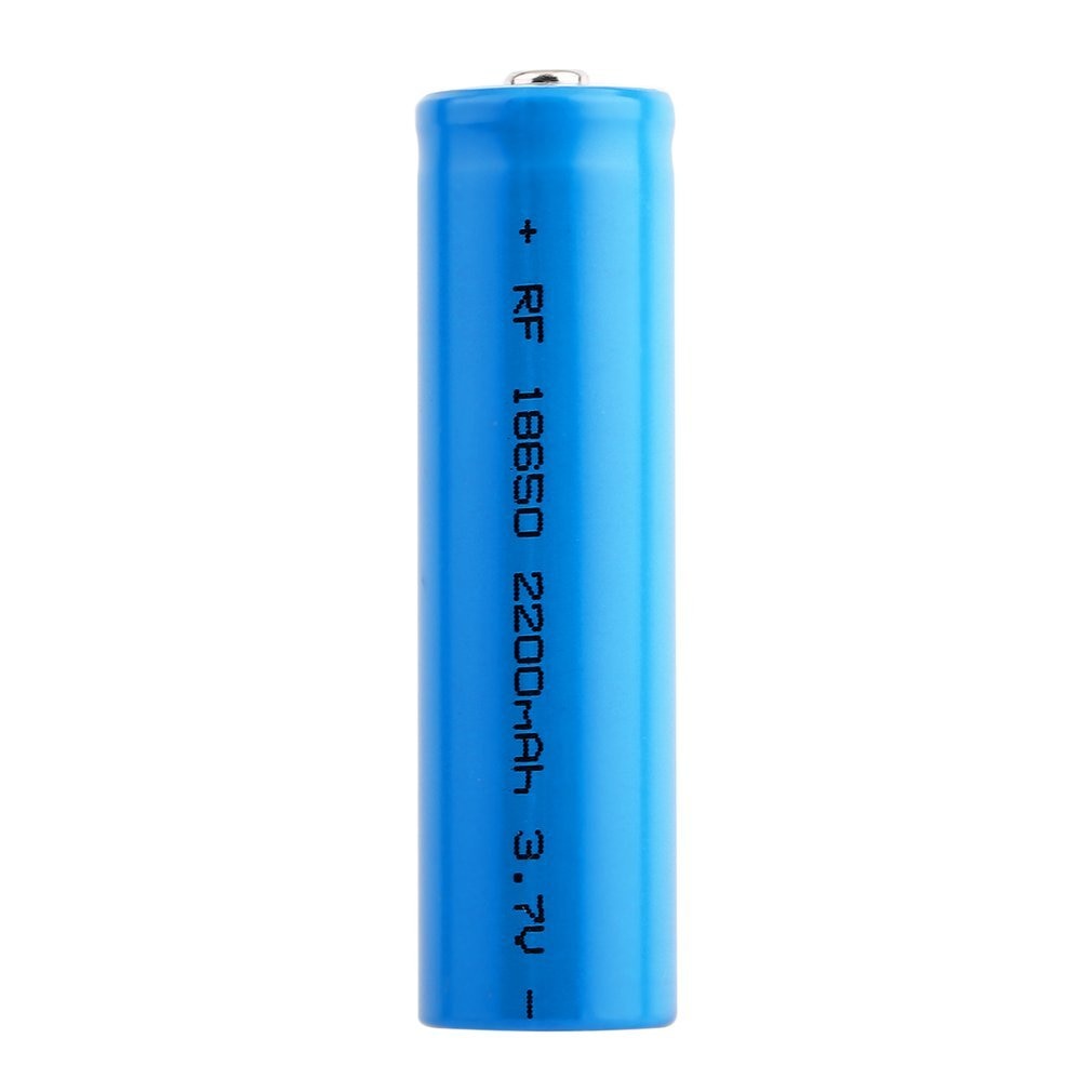 1 Pcs 3.7V 18650 Lithium Batterij 2200Mah Grote Capaciteit Oplaadbare Batterij Lithium Li-Ion Icr Batterij Voor Zaklamp Koplamp