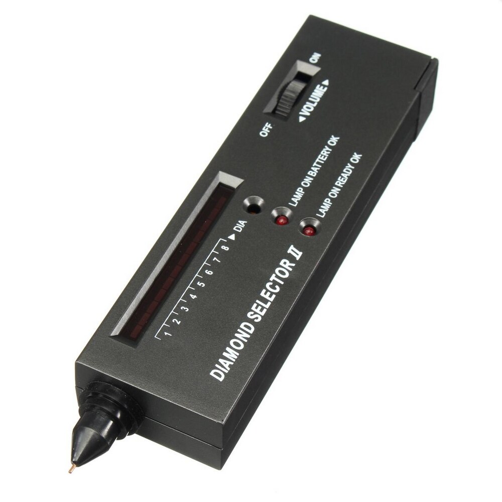 Diamond Tester LCD Display Indicator Diamond Tester Portable Handheld Jewelry Diamond Tester Pen Detector Tool