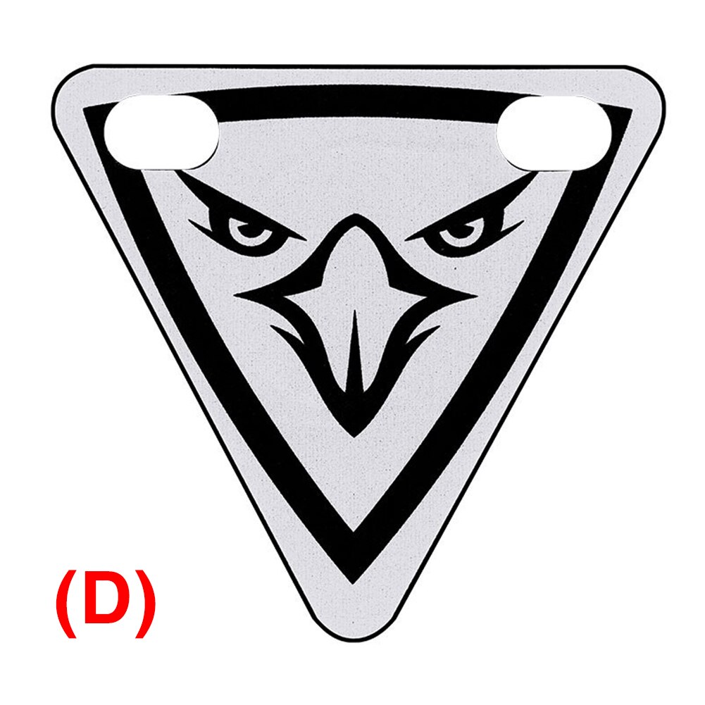 Reflecterende sticker voor fietswaarschuwing, nachtelijk verkeersbord, reflecterende sticker voor fiets, loopfietsaccessoires