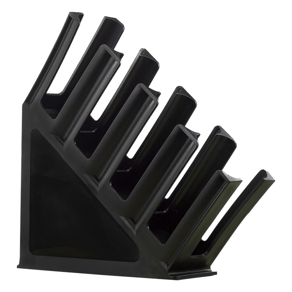 Black Paper Cup Rack Plastic Disposable Cup Dispenser 4 Compartment Storage Organizer Disposable Cup Separator With Cup Holder: Default Title