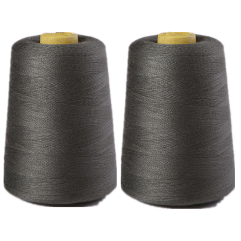 1Pcs 8000 Yards Polyester Thread Sewing Color Optional: gray 1pcs