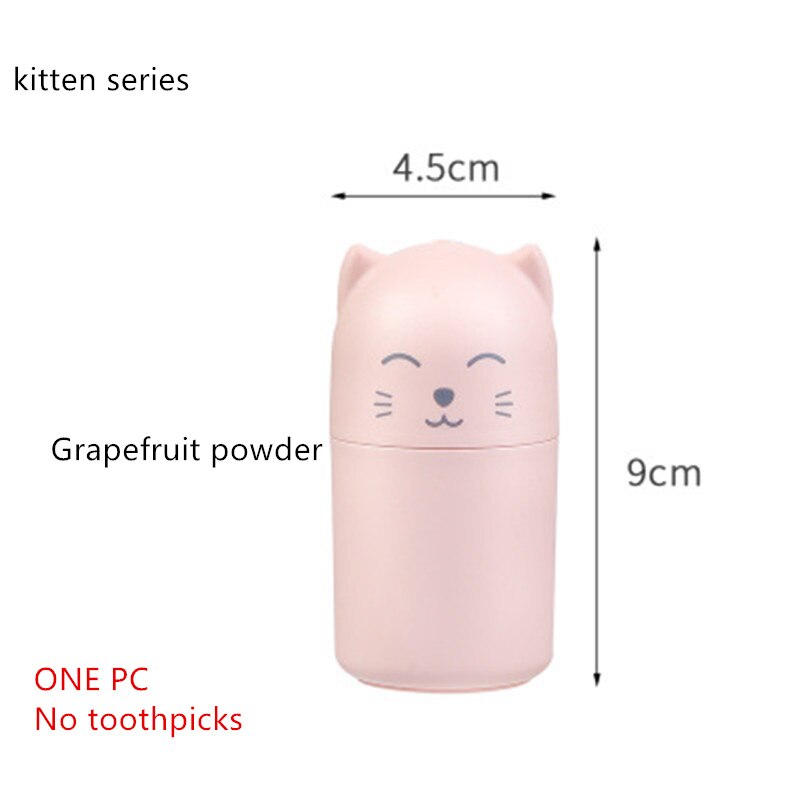 Automatic Toothpick Holder Container Household Table Toothpicks Storage Box Detachable Toothpick Dispenser for Home Decoration: pink 14