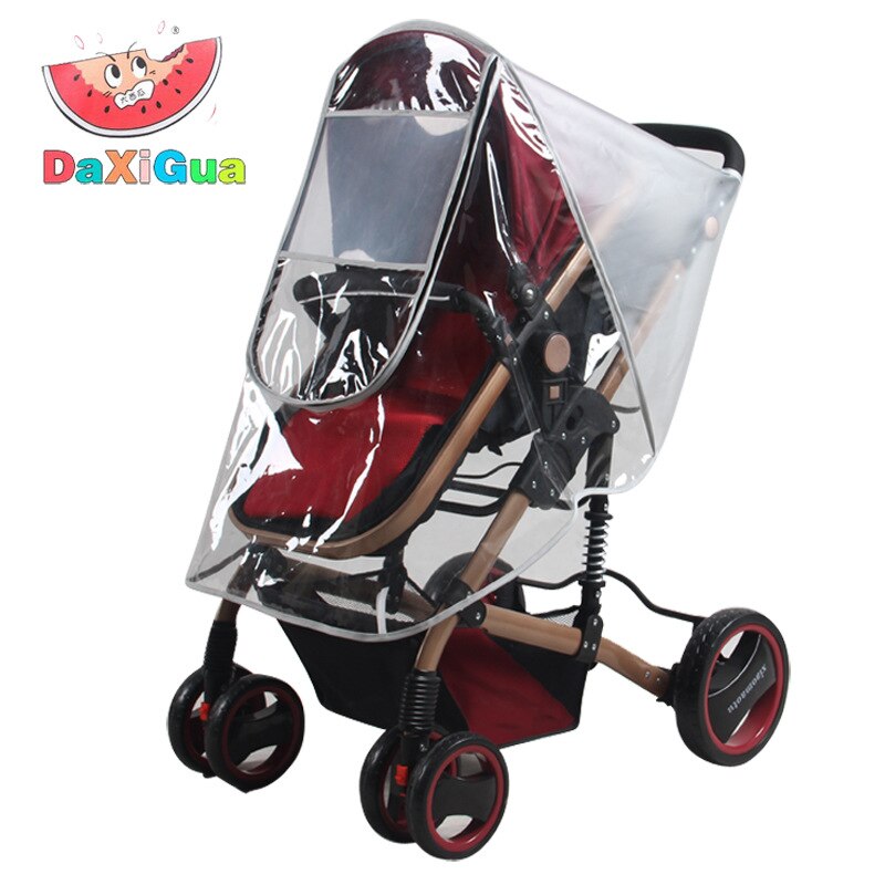 Baby stroller rain cover PVC Universal Wind Dust Rain Cover stroller accessories Protect children Cover