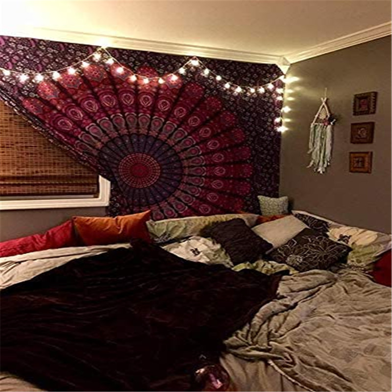 Bal LED-lichtslinger afstandsbediening warm wit Ketting Fairy Light Kerstmis Bruiloft Buiten Decor Werkt op batterijen 3m 5m