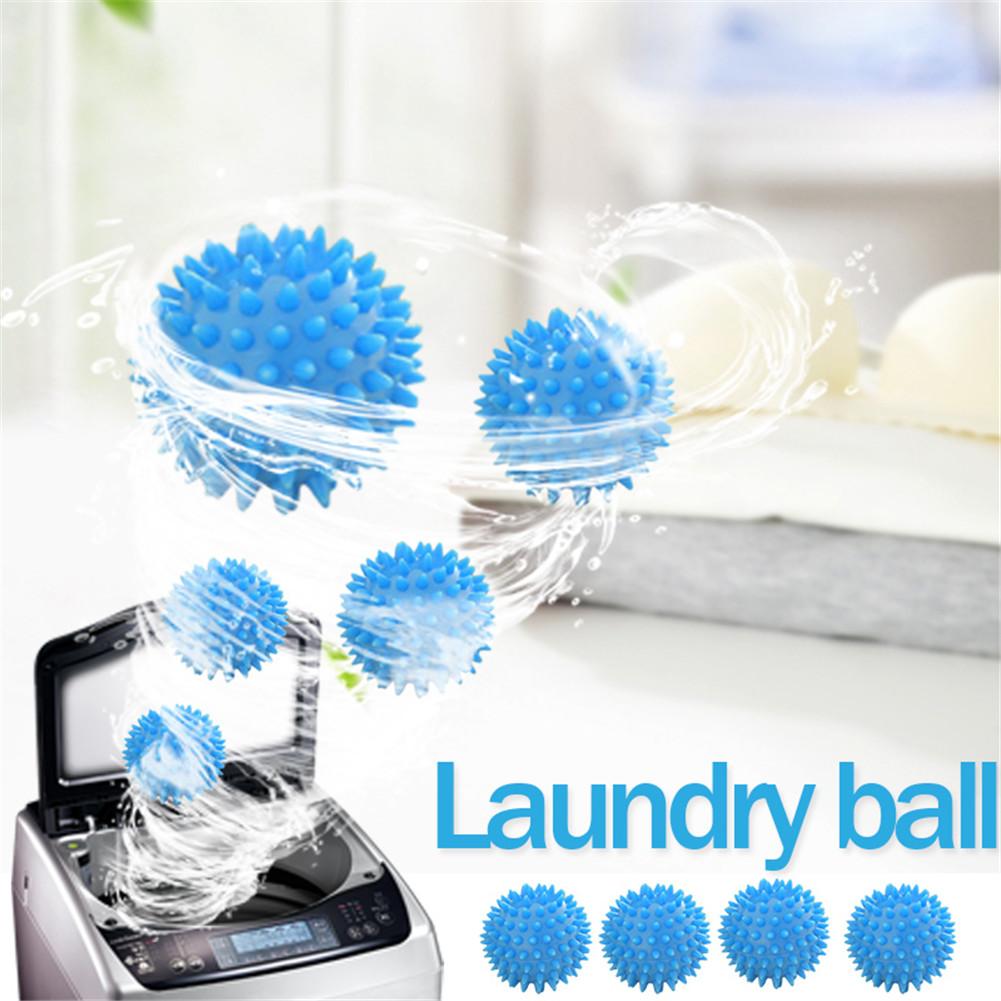 For Washing Machine Magic Washing Tool Laundry Balls Reusable Cleaning Drying Fabric Softener Ball PVC Dryer Balls Accessories