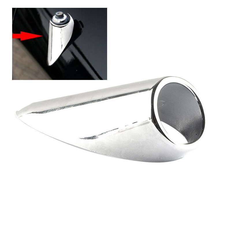 Garniture de couverture d'antenne chromée de voiture, pour Dodge RAM 1500 2500: Default Title