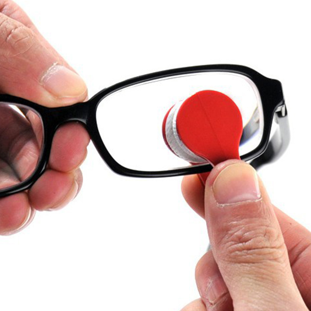 Multifunctionele Multicolor Draagbare Bril Vegen Bril Reinigen Glazen Ruitenwisser Doek Schoon Vegen Gereedschap 1 pc