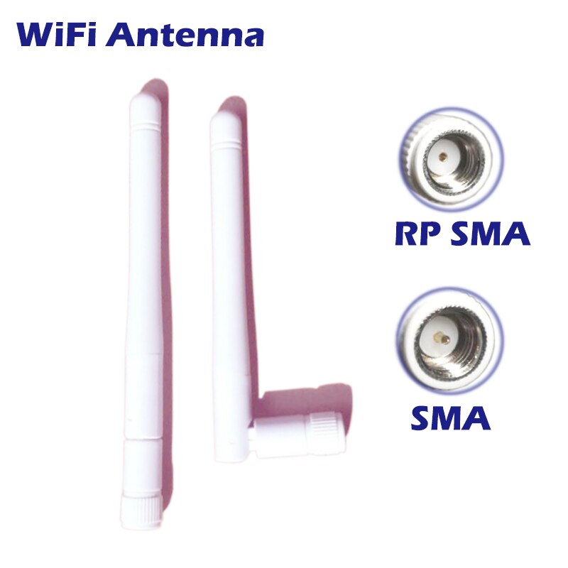 2.4 Ghz Wifi Antenne Omni Wifi Antenne Voor Draadloze Modem Router Rf Module Zigbee Bluetooth Homesmart Sma Rpsma Connector Repeater
